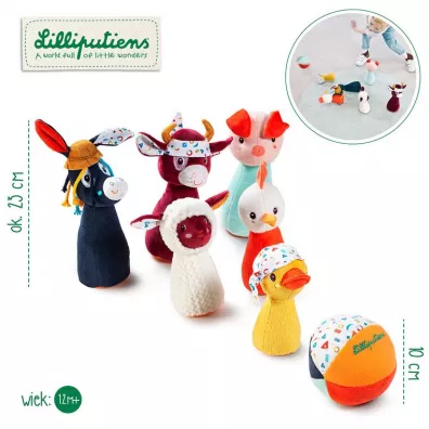 Lilliputiens Krgle z pik - dzwoneczkiem Farma 12 m+