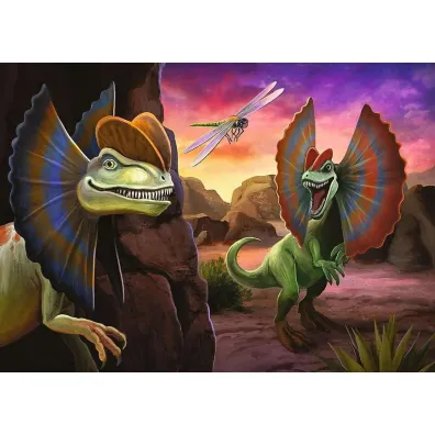 Puzzle 20 el. miniMAXI Poznaj �wiat dinozaur�w 1 Trefl