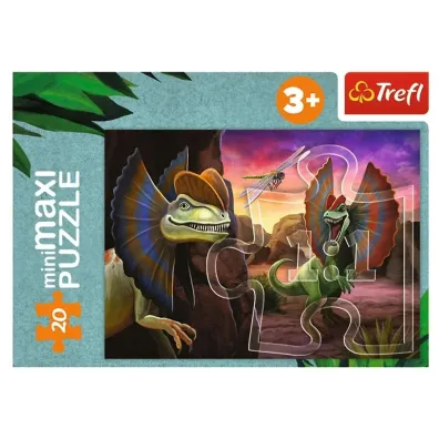 Puzzle 20 el. miniMAXI Poznaj �wiat dinozaur�w 1 Trefl