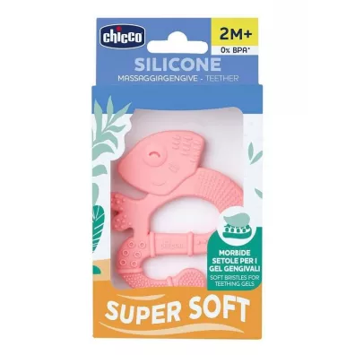 Gryzak mi�kki jaszczurka r�owa 2m+ Chicco