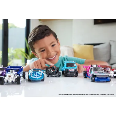 Hot Wheels. Pull-Back Speeders 2-pak mix Mattel
