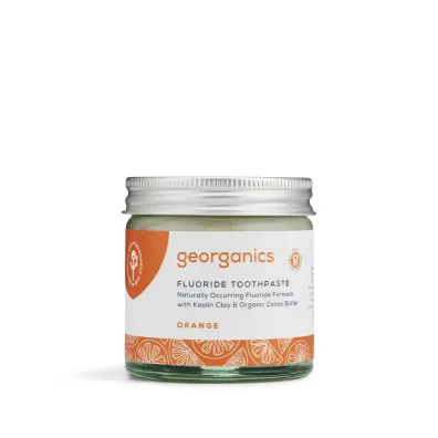 Georganics Organiczna pasta do z�b�w z fluorem w s�oiku, Orange 60 ml