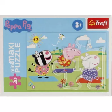 Puzzle 20 el. miniMAXI Beztroski dzie� Peppy 1 Trefl
