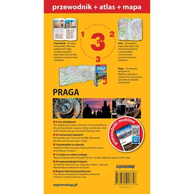 Praga zestaw przewodnikowy 3w1 2023