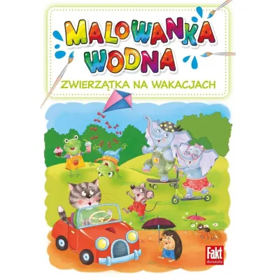 Zwierz�tka na wakacjach. Malowanka wodna