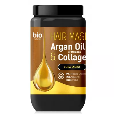 Bio Naturell Maska do w�os�w Argan Oil & Colagen 946 ml