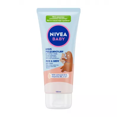 Nivea Baby krem pielgnacyjny do twarzy i ciaa 100 ml