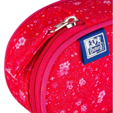 Oxford Pirnik z klapk Floral ciemnorowy