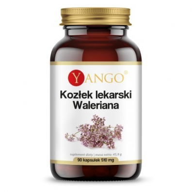 Yango Kozłek Lekarski 510 mg Suplement diety 90 kaps.
