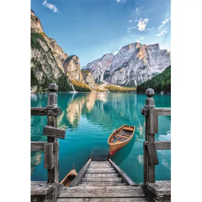 Puzzle 500 el. Braies Lake Clementoni