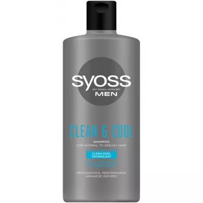 Syoss Szampon do wosw normalnych i szybko przetuszczajcych si dla mczyzn 440 ml