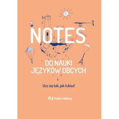 Notes do nauki j�zyk�w obcych (brzoskwiniowy)