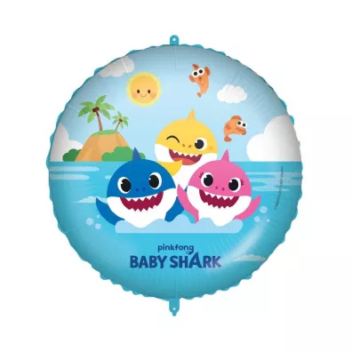 Godan Balon foliowy Baby Shark 45cm