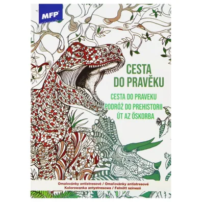 Kolorowanka antystresowa Podr� do prehistorii 5301179