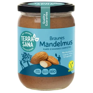 Terrasana Krem z migda��w pra�onych 100 % 500 g Bio