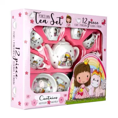 Porcelanowy serwis dla dzieci 12el Lillie and Elli Cass film