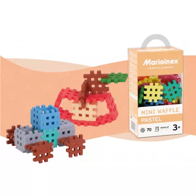 Mini Waffle Pastel 70 elementw