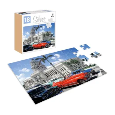 Puzzle 48 el. Samochody Silver Alexander