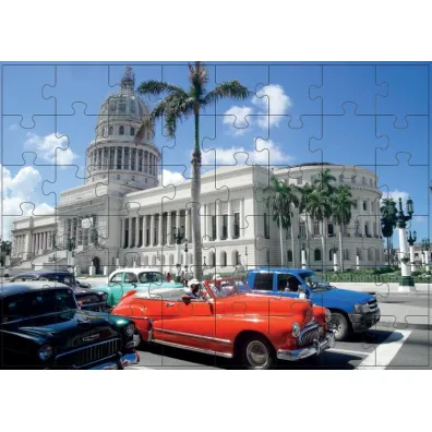 Puzzle 48 el. Samochody Silver Alexander
