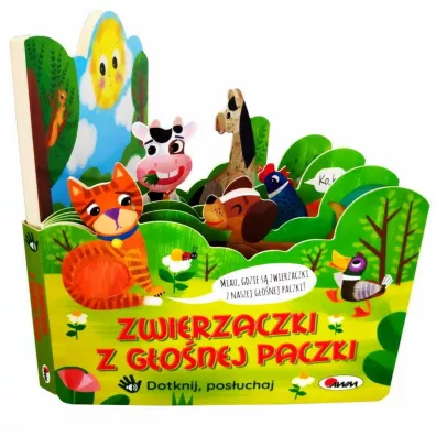 Zwierzaczki z g�o�nej paczki. Dotknij, pos�uchaj