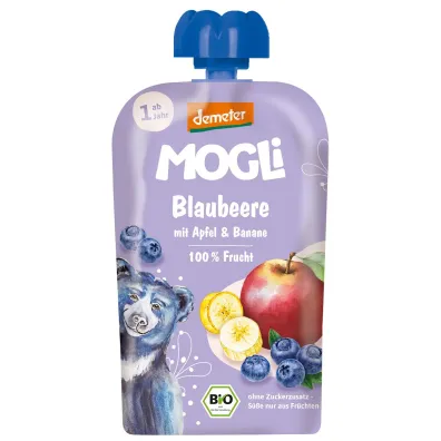 Mogli Mus jab�ko - banan - bor�wka od 1 roku demeter 100 g Bio