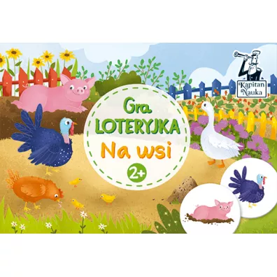 Kapitan Nauka. Gra Loteryjka. Na wsi. 2+ Edgard
