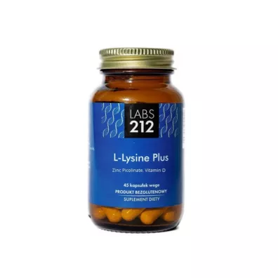 Labs212 L-Lysine Picolinate Suplement diety 45 kaps.
