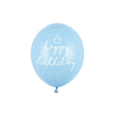 PartyDeco Balony Baby Blue 30 cm