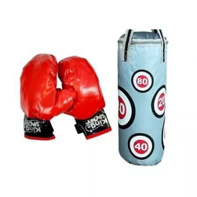 Zestaw bokserski ma�y 45x14cm LeanToys