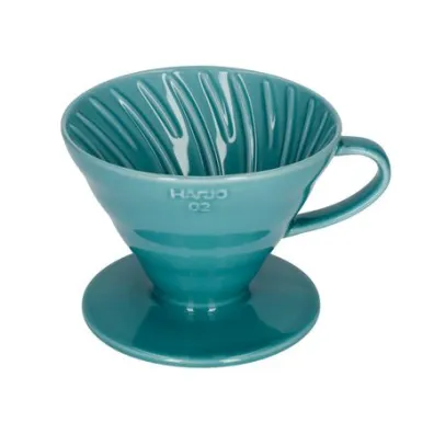 Hario Ceramiczny Drip V60-02 Turkusowy |VDC-02-TQ-UEX|