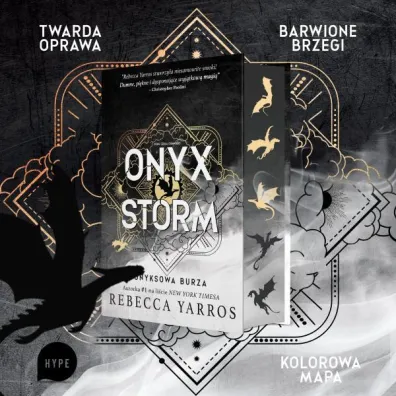 Onyx Storm. Onyksowa burza. Empireum. Tom 3 (barwione brzegi)