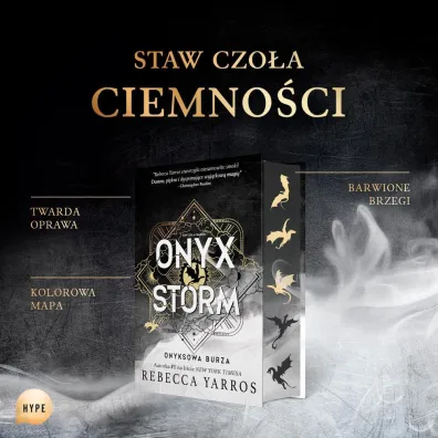 Onyx Storm. Onyksowa burza. Empireum. Tom 3 (barwione brzegi)