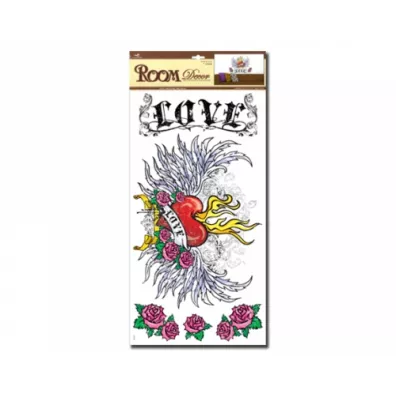 Euro Trade Sticker BOO. Dekoracja �cienna. Serce RDA 8833