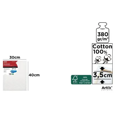 Artix Podobrazie 30x40x3,5cm, 380g