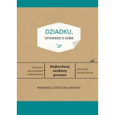 Dziadku, opowiedz o sobie - Elma van Vliet