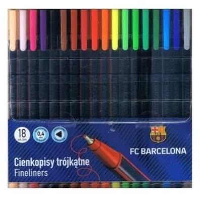 Astra Cienkopisy tr�jk�tne 0,4 mm FC Barcelona 18kol