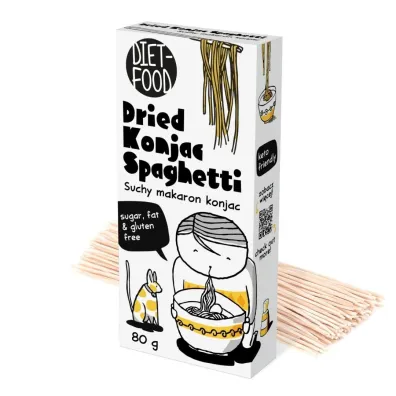 Diet-Food Makaron suchy (konjac) spaghetti 80 g