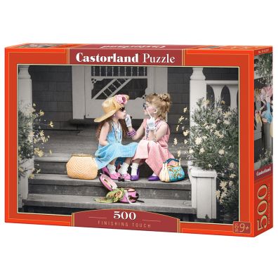 Puzzle 500 el. Dzieci na ganku Castorland