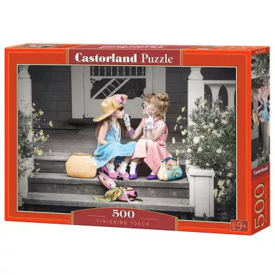 Puzzle 500 el. Dzieci na ganku Castorland