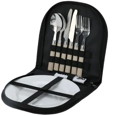 Excellent Houseware Zestaw piknikowy w etui