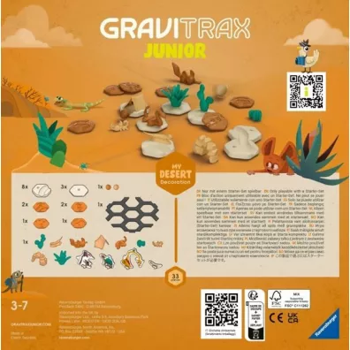 Gravitrax Junior - zestaw uzupe�niaj�cy Pustynia Ravensburger