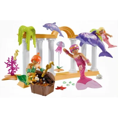 Playmobil Princess Magic Syrenki ze skarbem i delfinem 71861