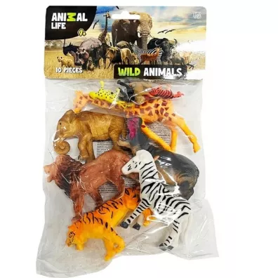 Figurki zwierztka Zoo 10szt