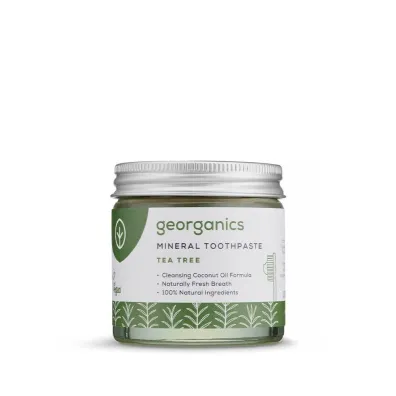 Georganics Mineralna pasta do z�b�w w s�oiku, Tea Tree 60 ml