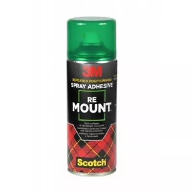3M Klej w sprayu 400ml ReMount Scotch do repozycjonowania