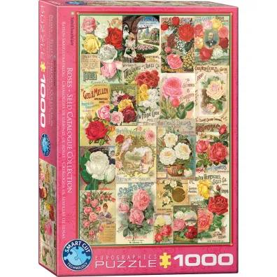 Puzzle 1000 el. Rose Seed Catalog Covers Eurographics