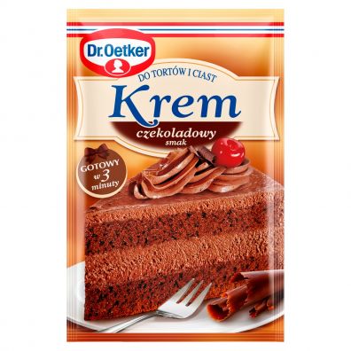Dr. Oetker Krem do tortw i ciast smak czekoladowy 140 g