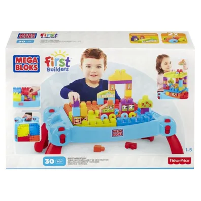 Fisher-Price Mega Bloks Stolik do budowania z klockami