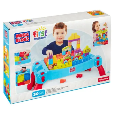 Fisher-Price Mega Bloks Stolik do budowania z klockami
