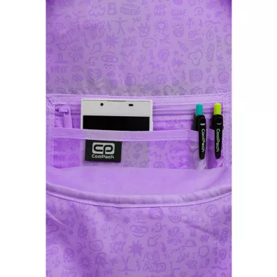Plecak 2-komorowy Coolpack Pastel Rider Powder Purple